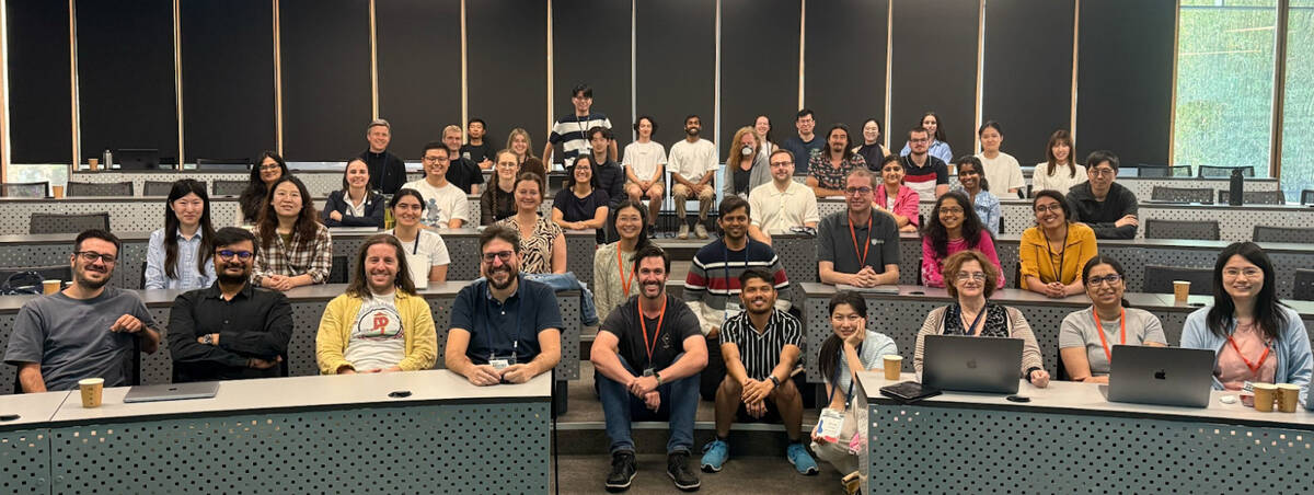 Some of the in-person attendees at BiocAsia 2024, Sydney, Australia